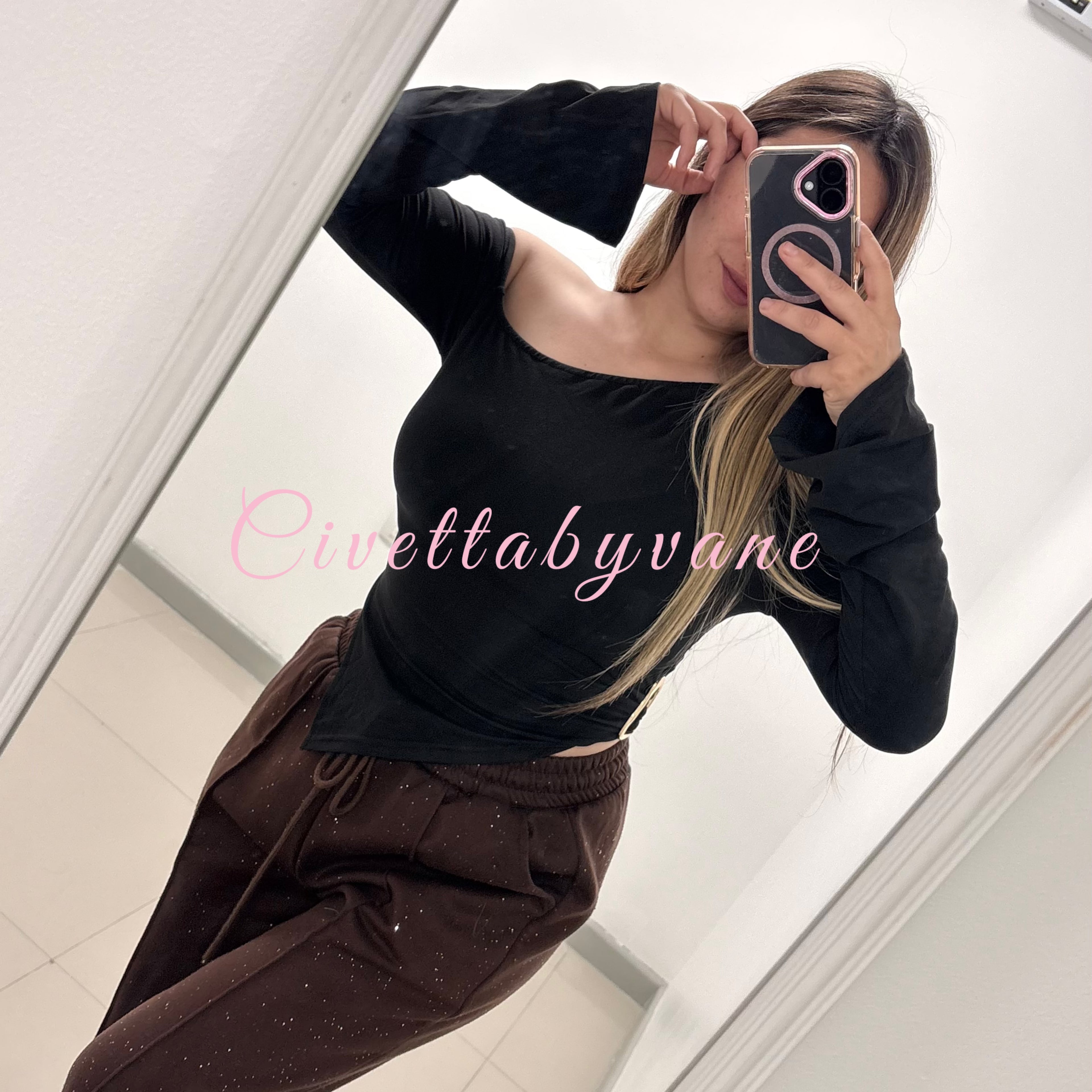 Blusa asimétrica