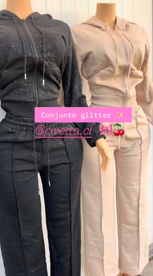 Conjunto glitter ✨