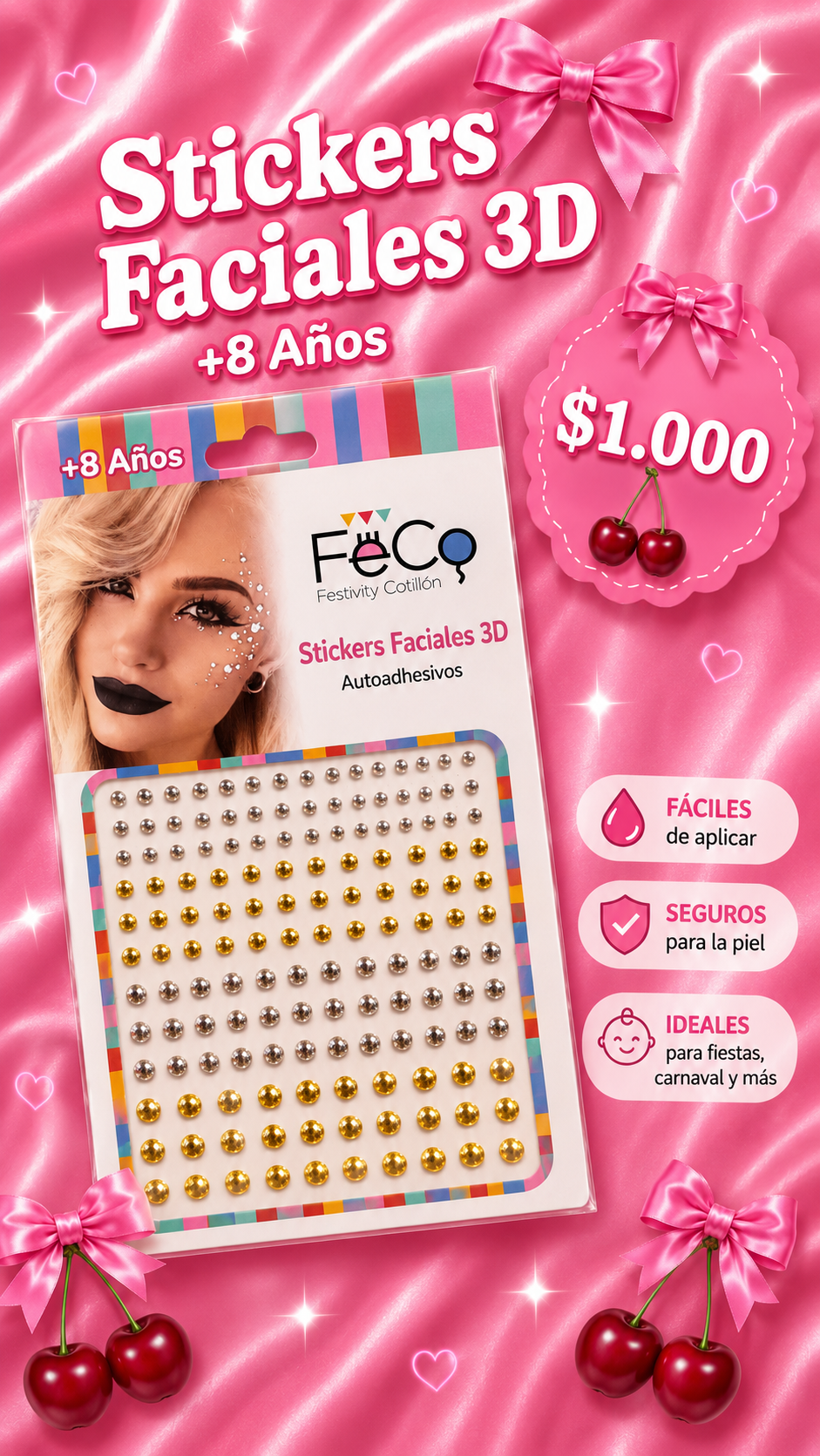 Sticker faciales