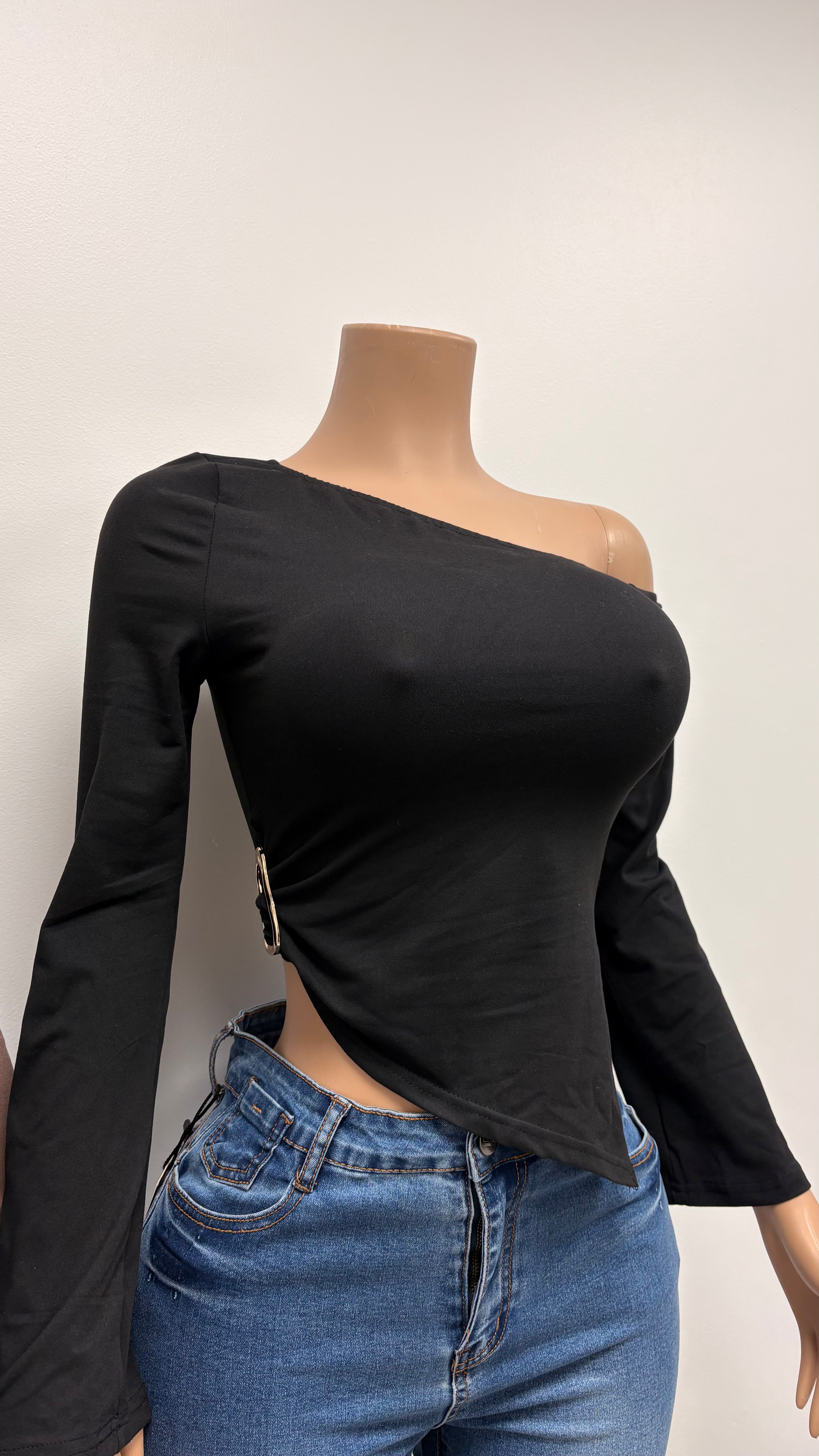 Blusa asimétrica