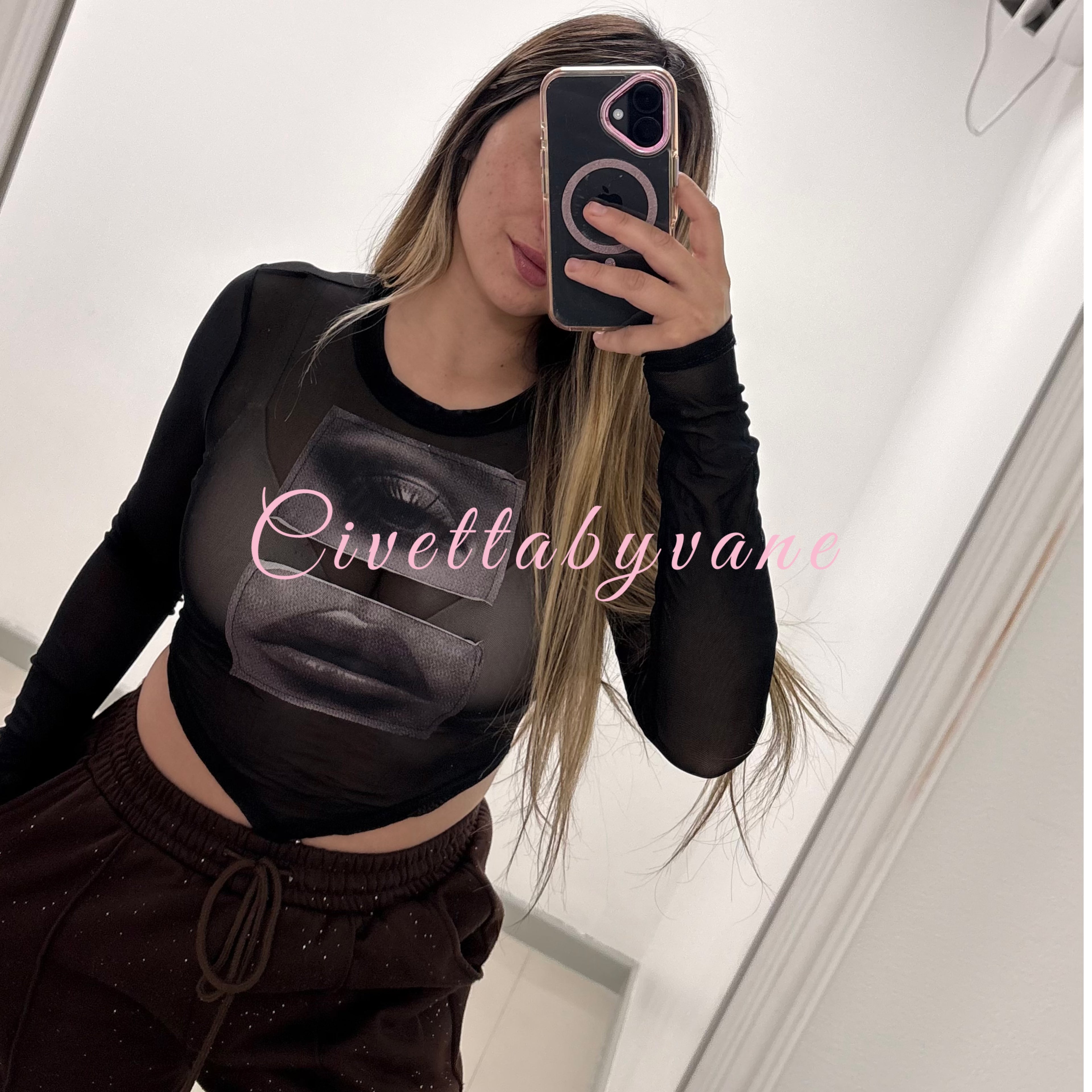 Top con transparencia