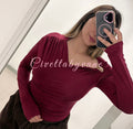 Blusa cruzada