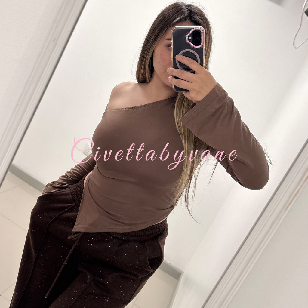 Blusa asimétrica