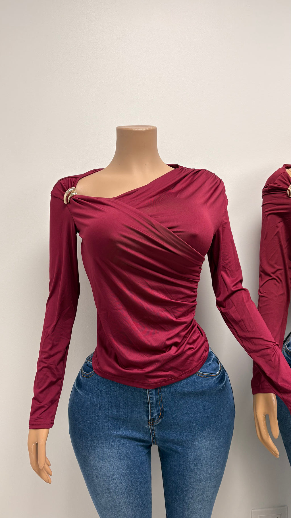 Blusa cruzada