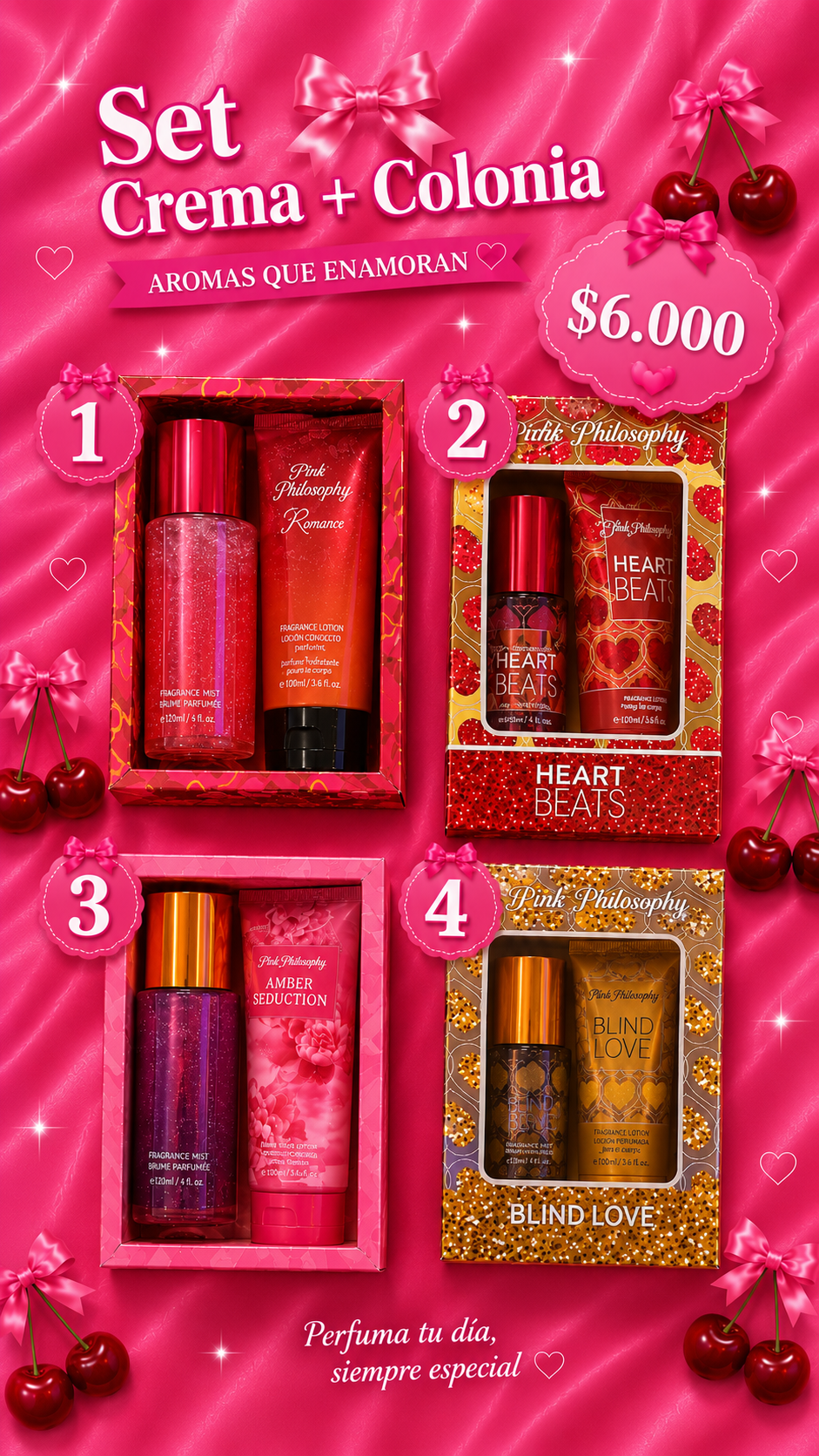 Kit Loción + colonia 🎀
